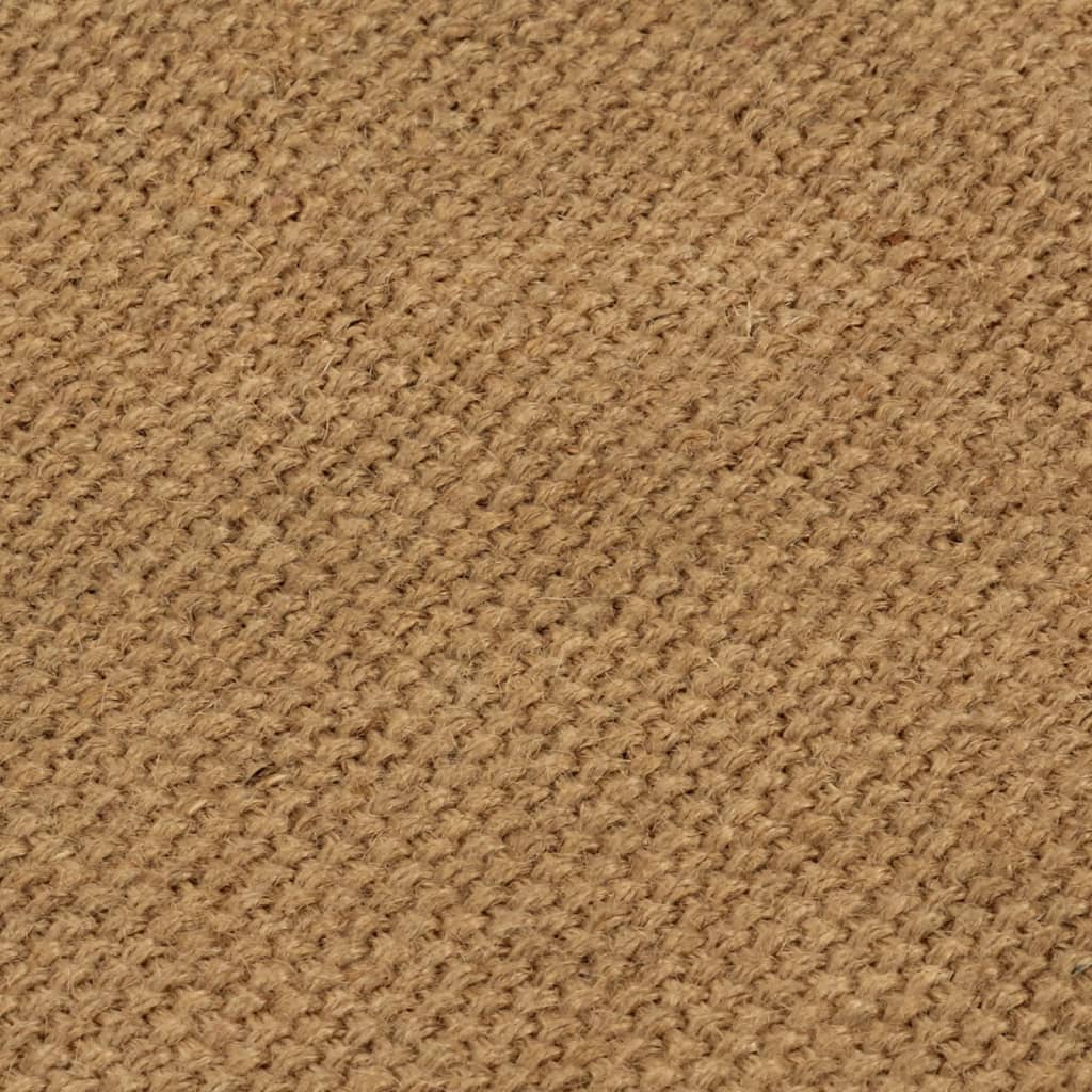 Teppich 180x250 cm Jute Rechteckig