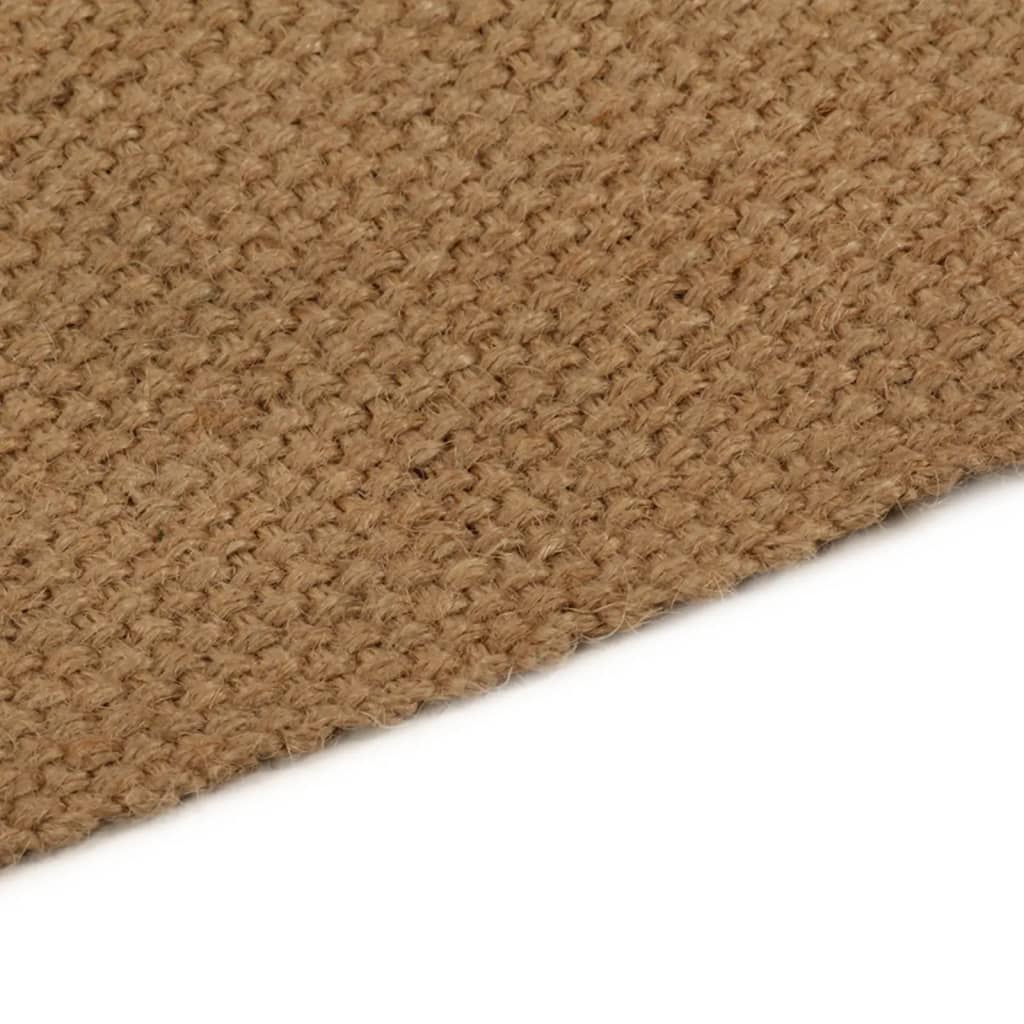 Teppich 180x250 cm Jute Rechteckig