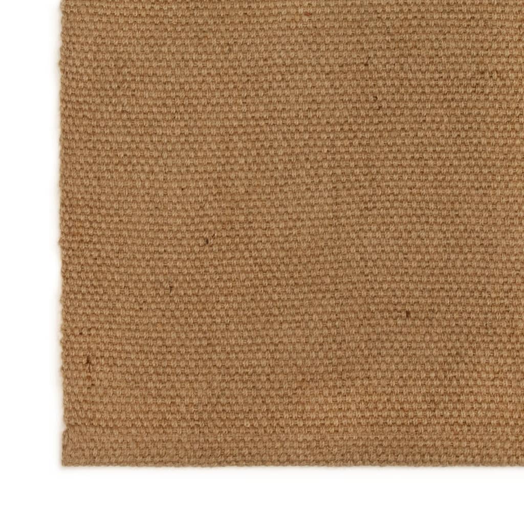Teppich 180x250 cm Jute Rechteckig
