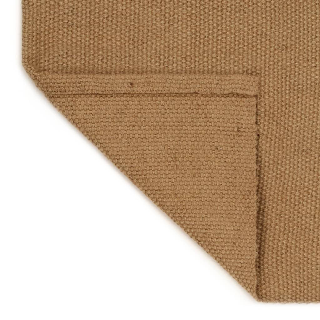 Teppich 180x250 cm Jute Rechteckig