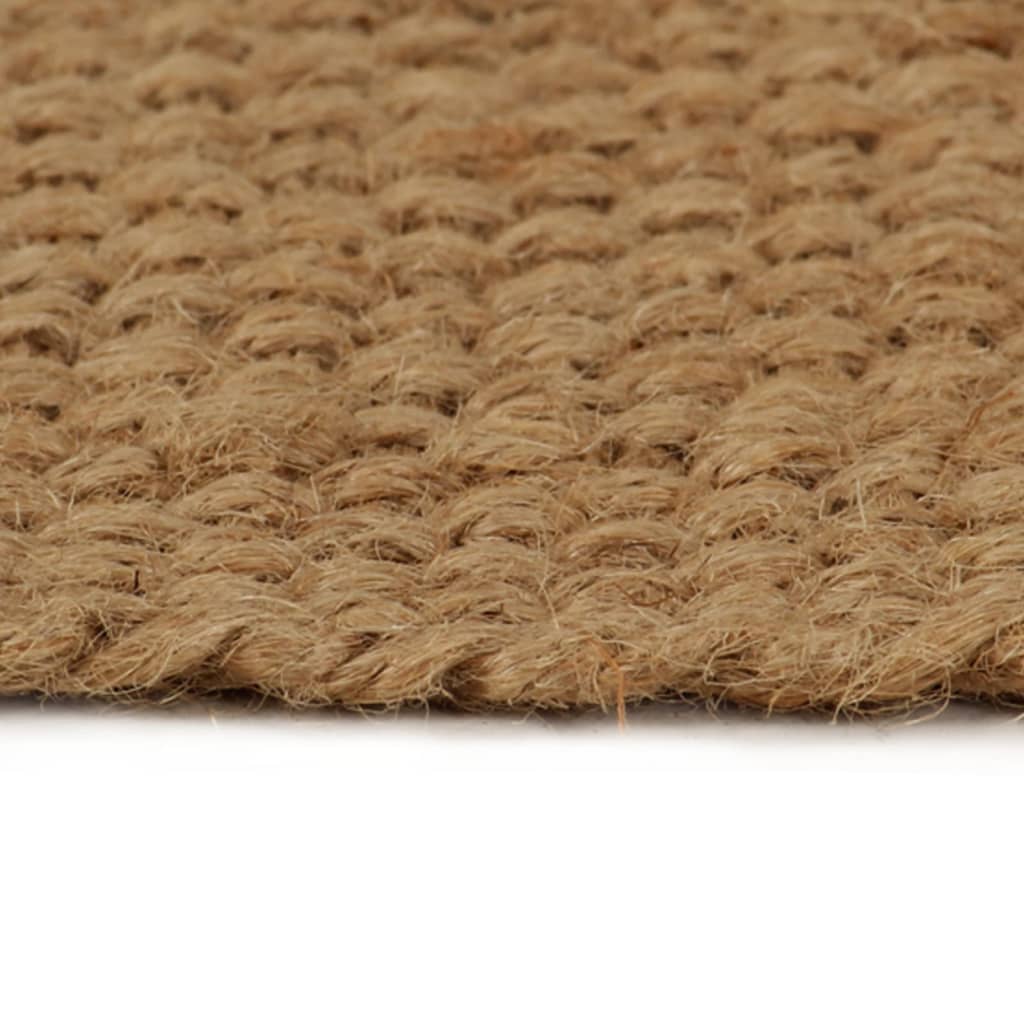 Teppich 180x250 cm Jute Rechteckig