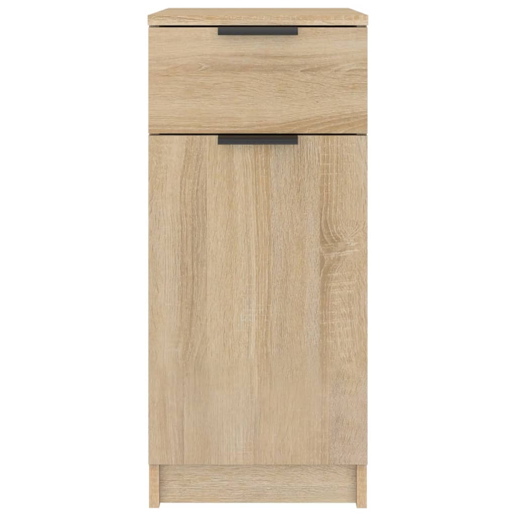 Meuble de bureau en chêne Sonoma 33,5x50x75 cm, matériau à base de bois