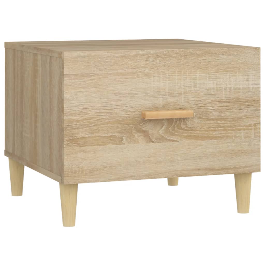 Coffee tables 2 pcs. Sonoma oak 50x50x40 cm wood material