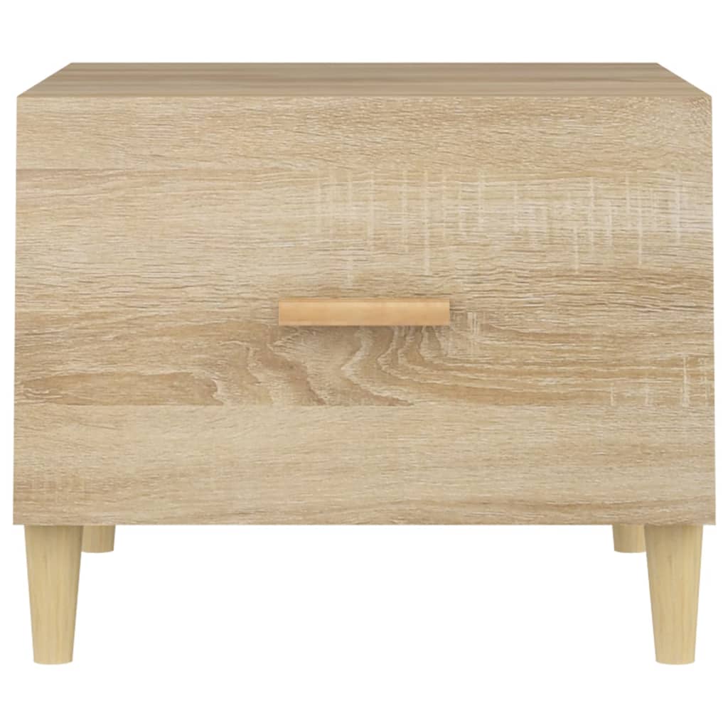 Coffee tables 2 pcs. Sonoma oak 50x50x40 cm wood material