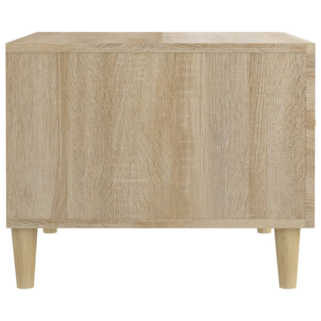Coffee tables 2 pcs. Sonoma oak 50x50x40 cm wood material