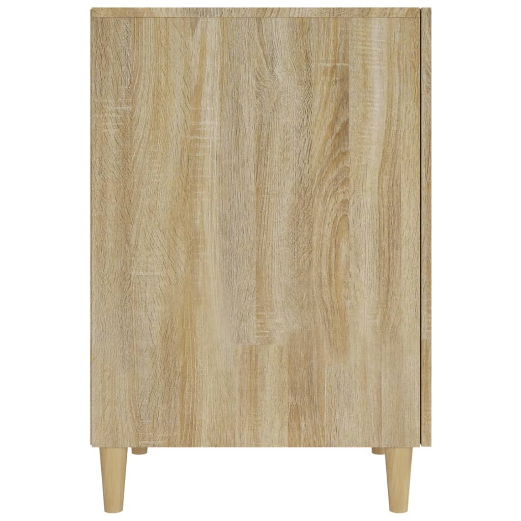 Desk Sonoma Oak 140x50x75 cm Wood Material
