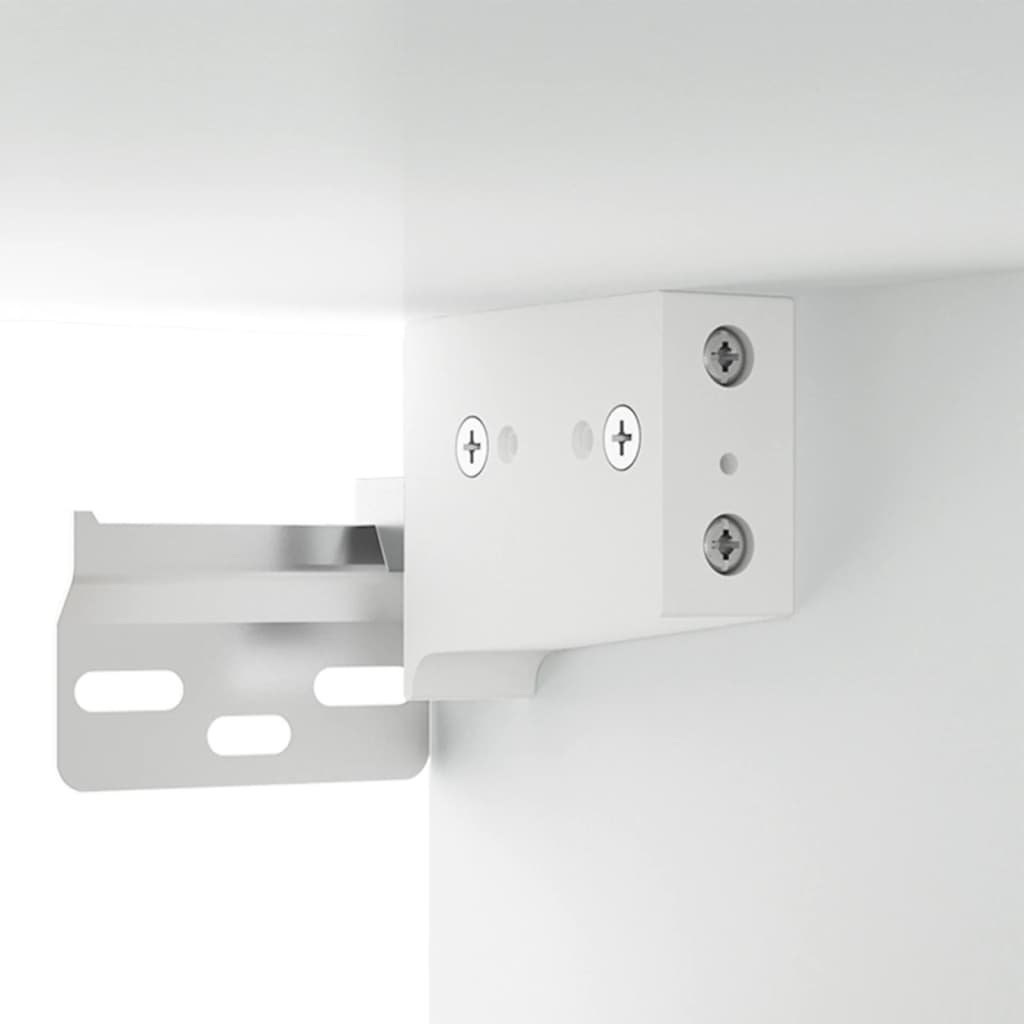 Wall Bedside Tables 2 pcs. White 35x35x20 cm