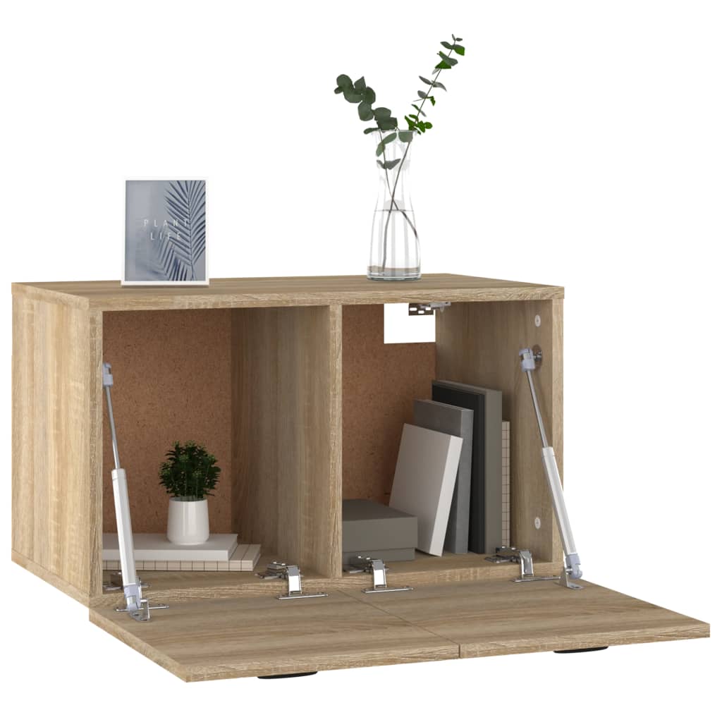 Wandschrank Sonoma-Eiche 60x36,5x35 cm Holzwerkstoff