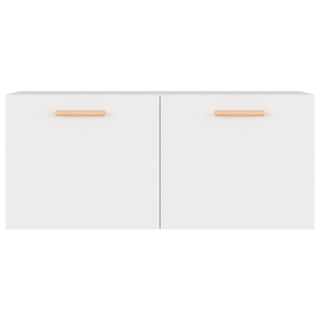 Wandschrank Weiß 80x35x36,5 cm Holzwerkstoff