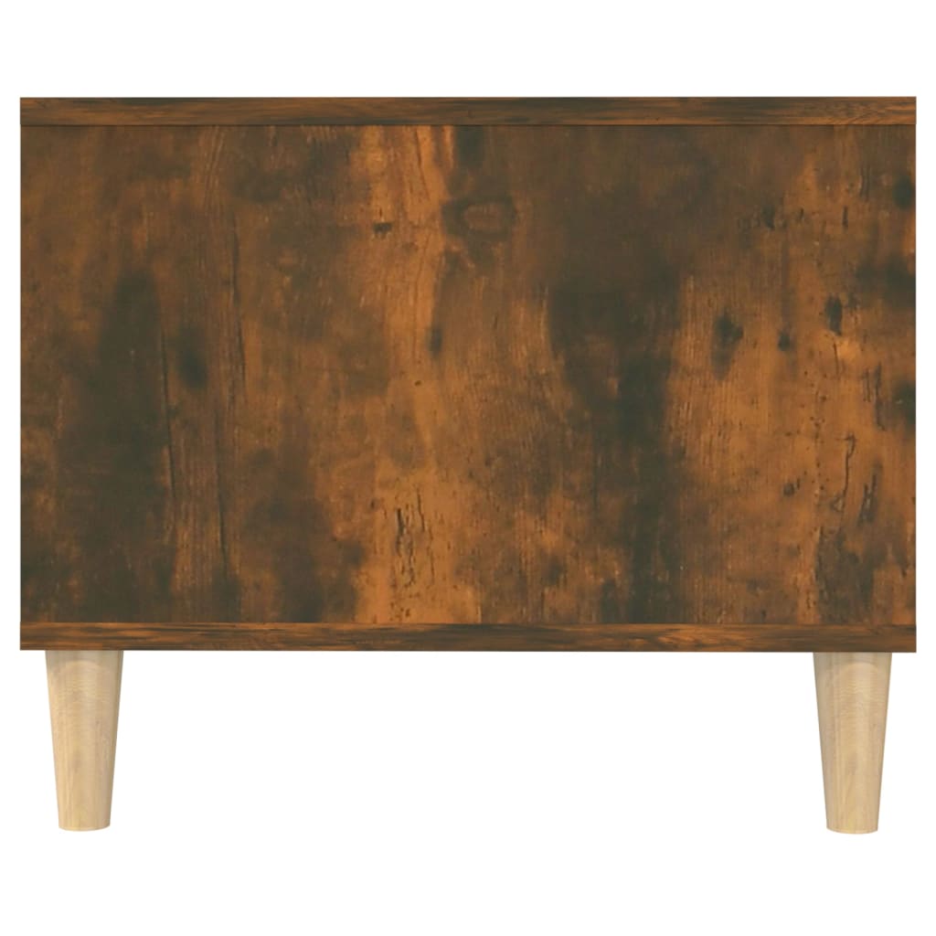 Coffee table smoked oak 102x50x40 cm wood material