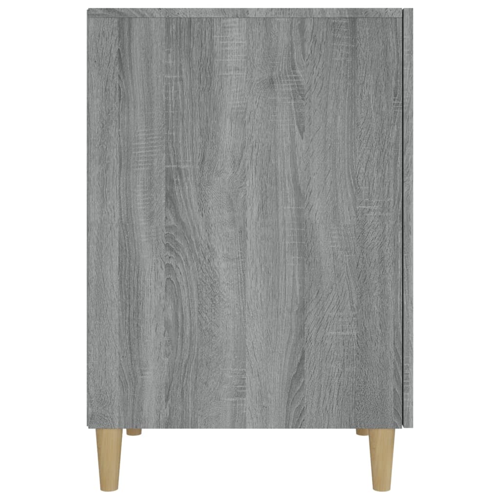 Bureau Sonoma gris 140x50x75 cm matériau bois