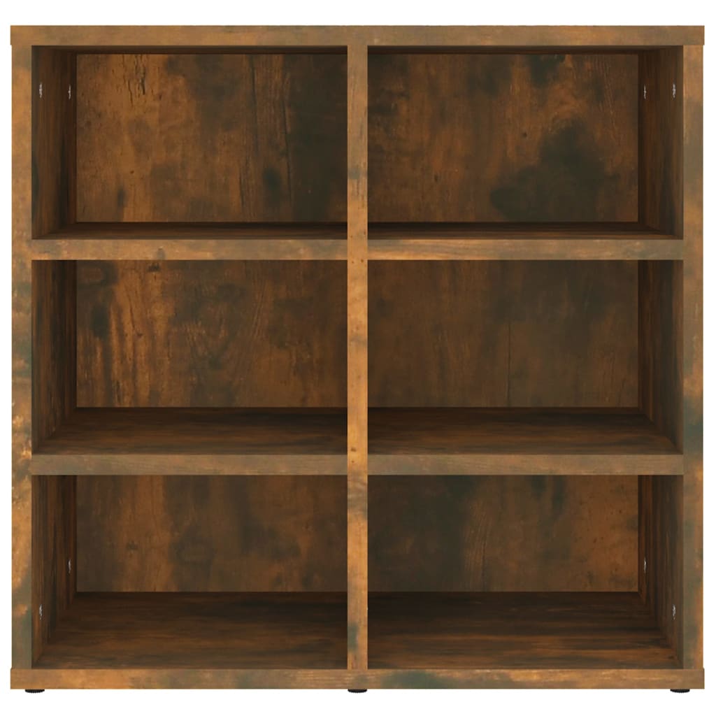 Shoe rack smoked oak 52.5x30x50 cm