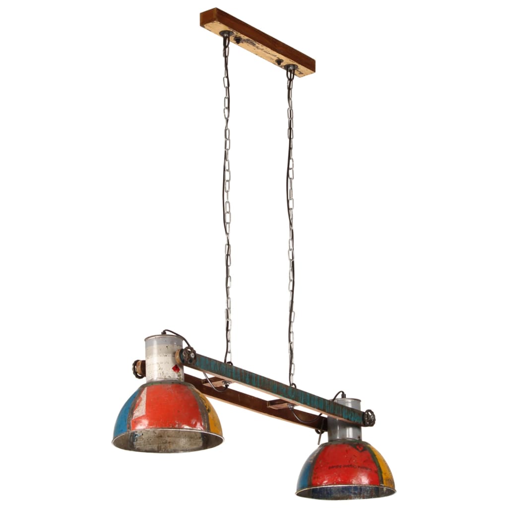 Lampe suspendue de style industriel 25 W multicolore 111 cm E27