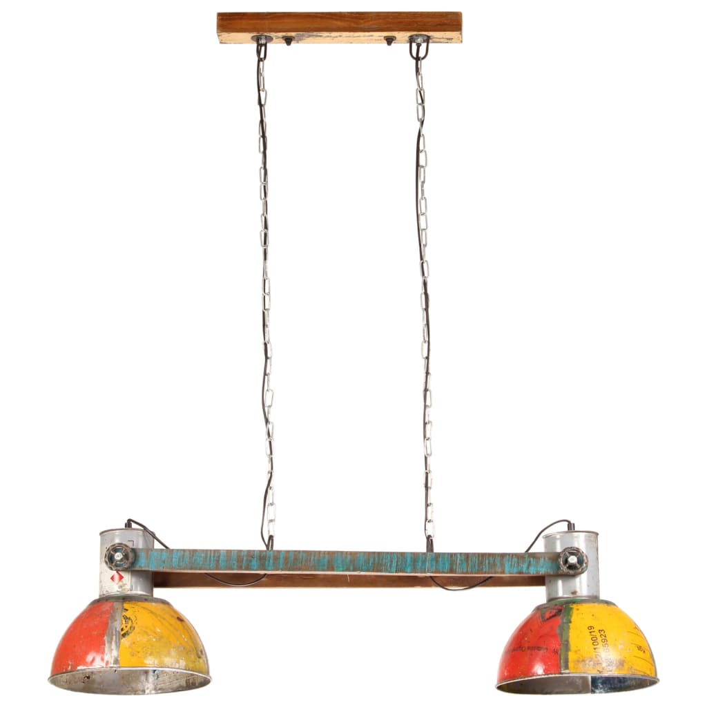 Lampe suspendue de style industriel 25 W multicolore 111 cm E27