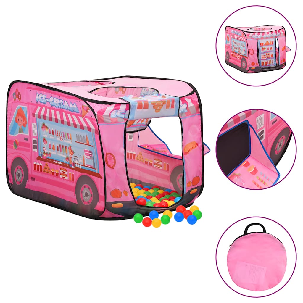 Play Tent for Children Pink 70x112x70 cm