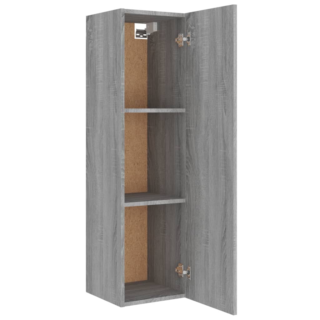 Ensemble de meubles TV 4 pièces, en bois de Sonoma gris