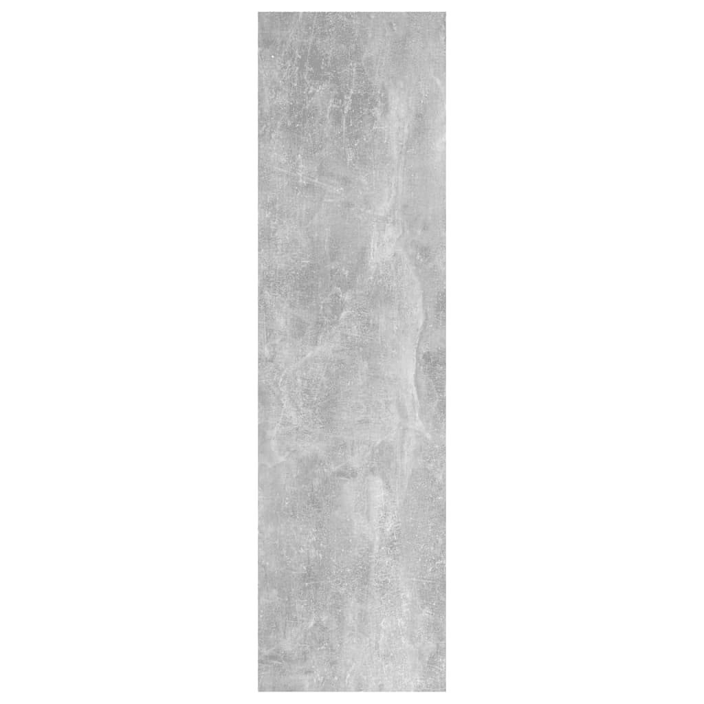 Ensemble de meubles TV 3 pièces en béton gris à base de bois