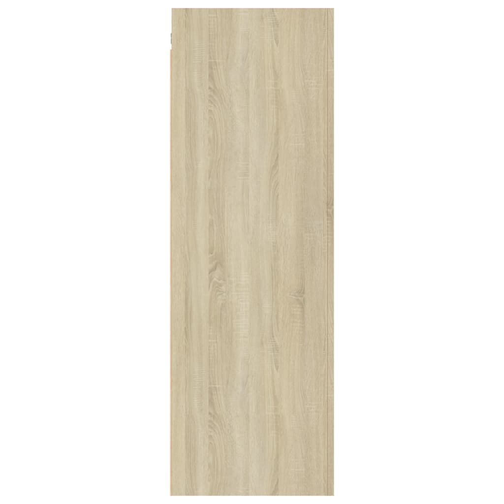 Ensemble de meubles TV 4 pièces en bois de chêne Sonoma