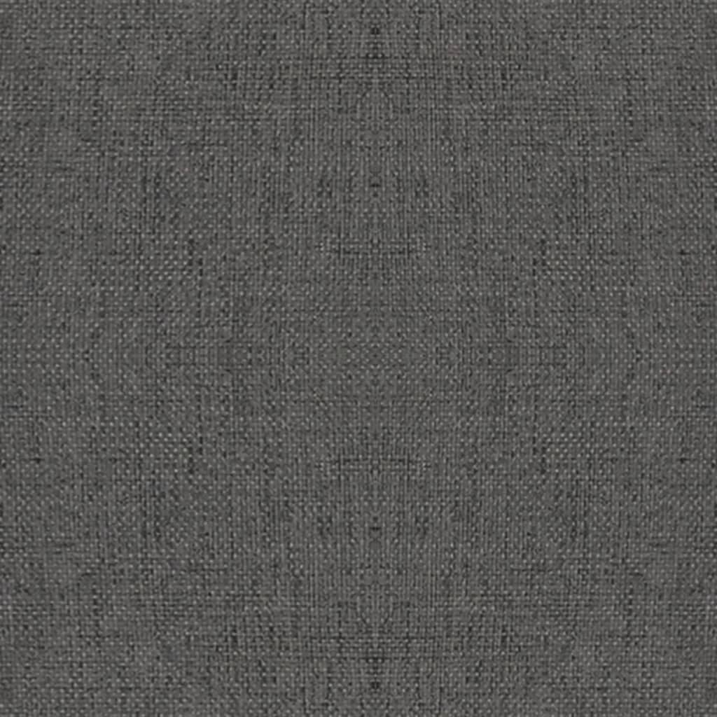 Office chair swivel dark grey fabric