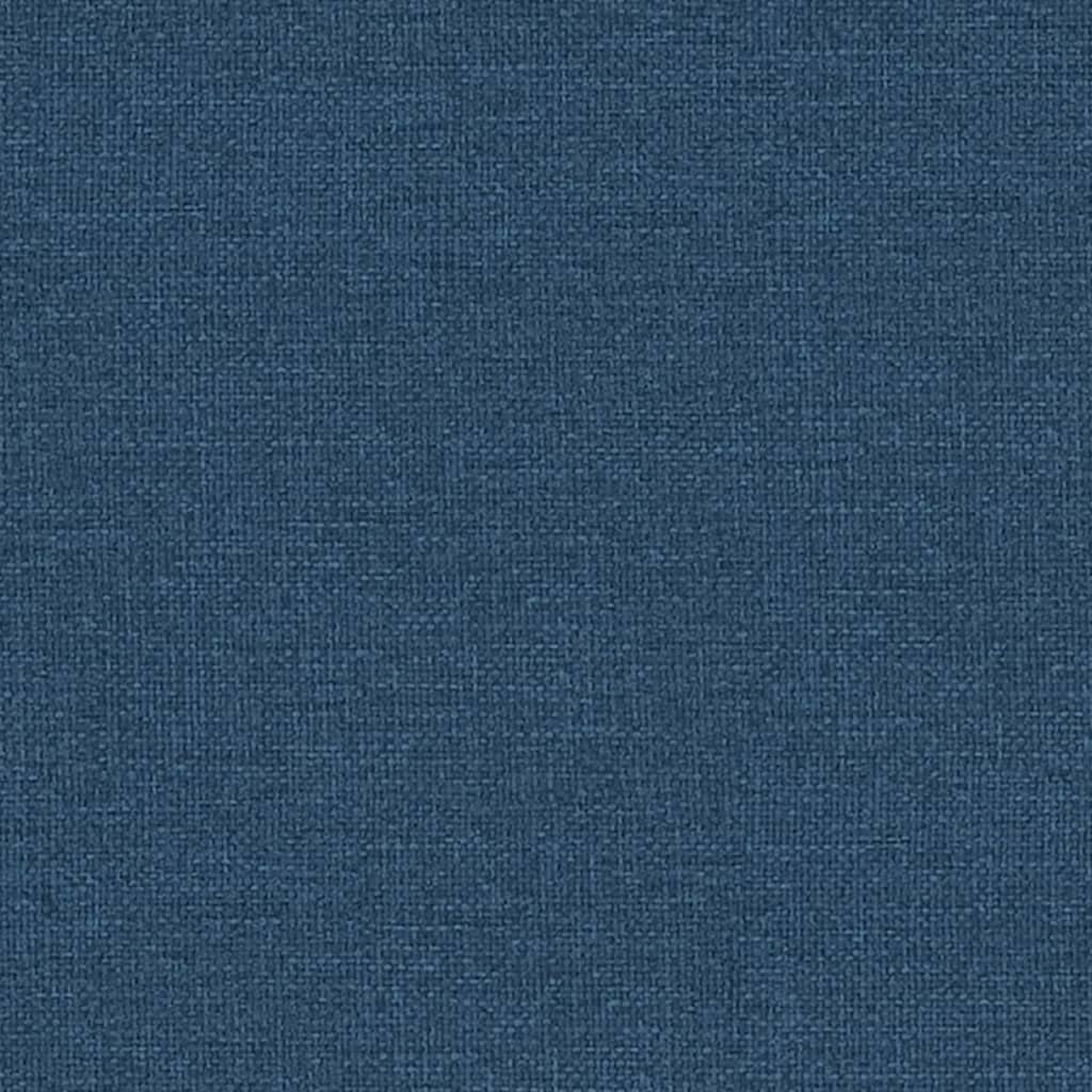 Dining chairs 2 pcs. Blue fabric
