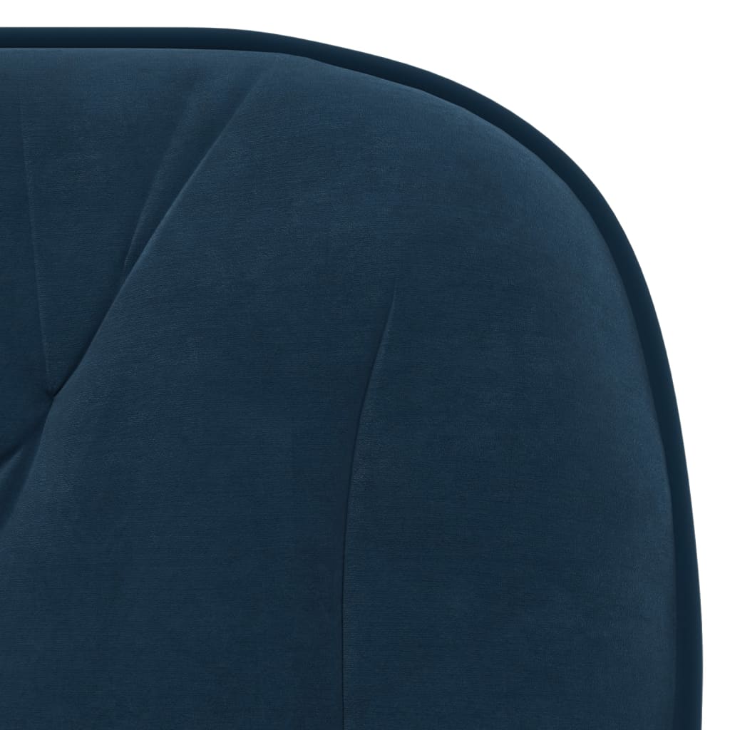 Office Chair Swivel Blue Velvet