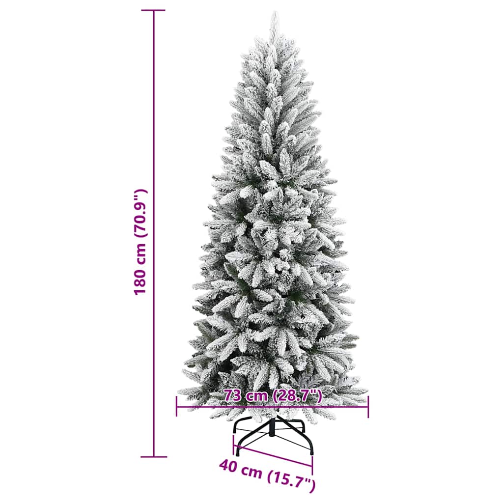 Weihnachtsbäume Warmes Weiß PVC und Plastik und Stahl und PE