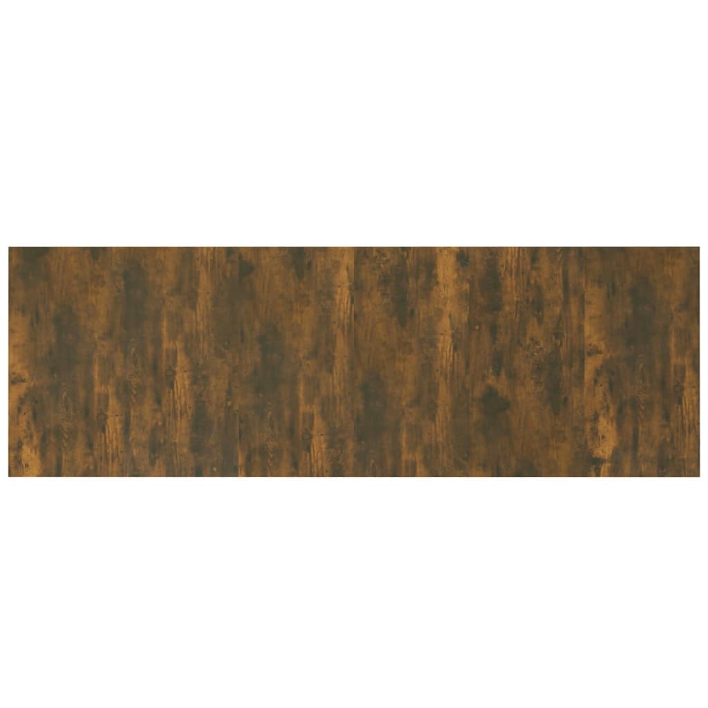 Tête de lit avec tables de chevet en bois de chêne fumé