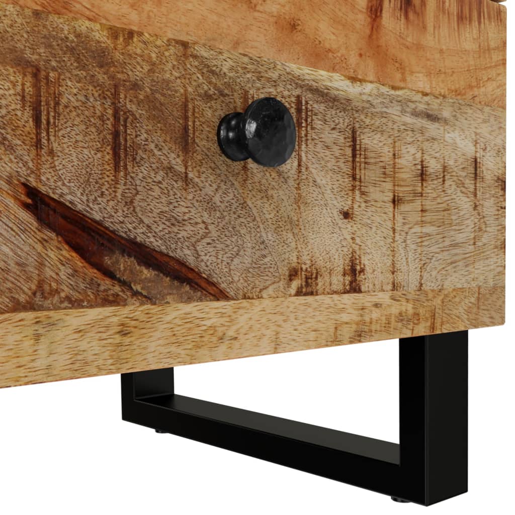 Bedside tables 2 pcs. 40x33x46 cm solid mango wood