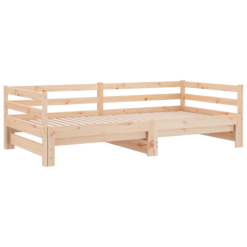 Pull-out day bed without mattress 90x190 cm