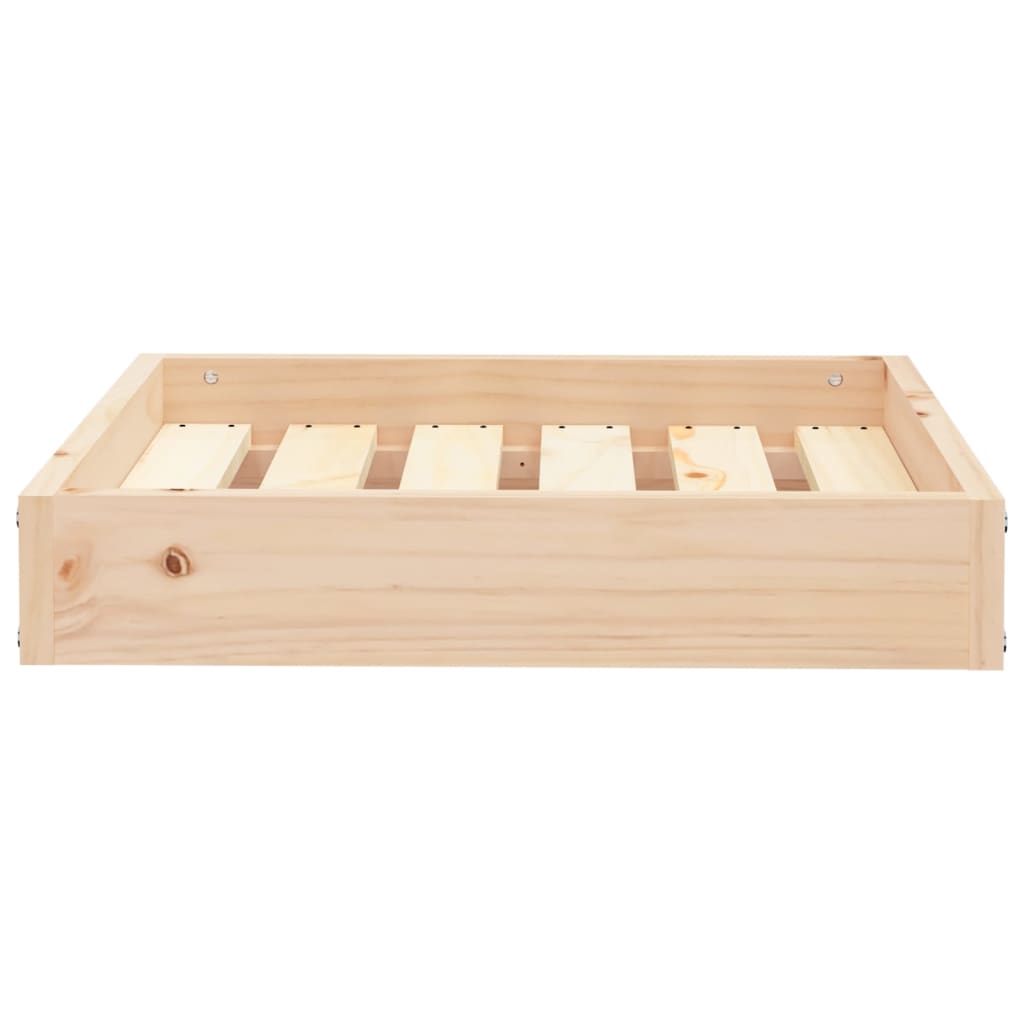 Dog bed 51.5x44x9 cm solid pine wood