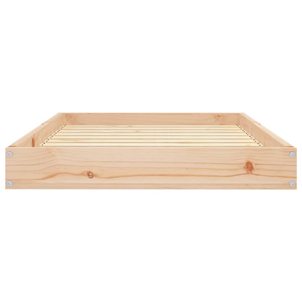 Panier pour chien 91,5x64x9 cm en bois de pin massif