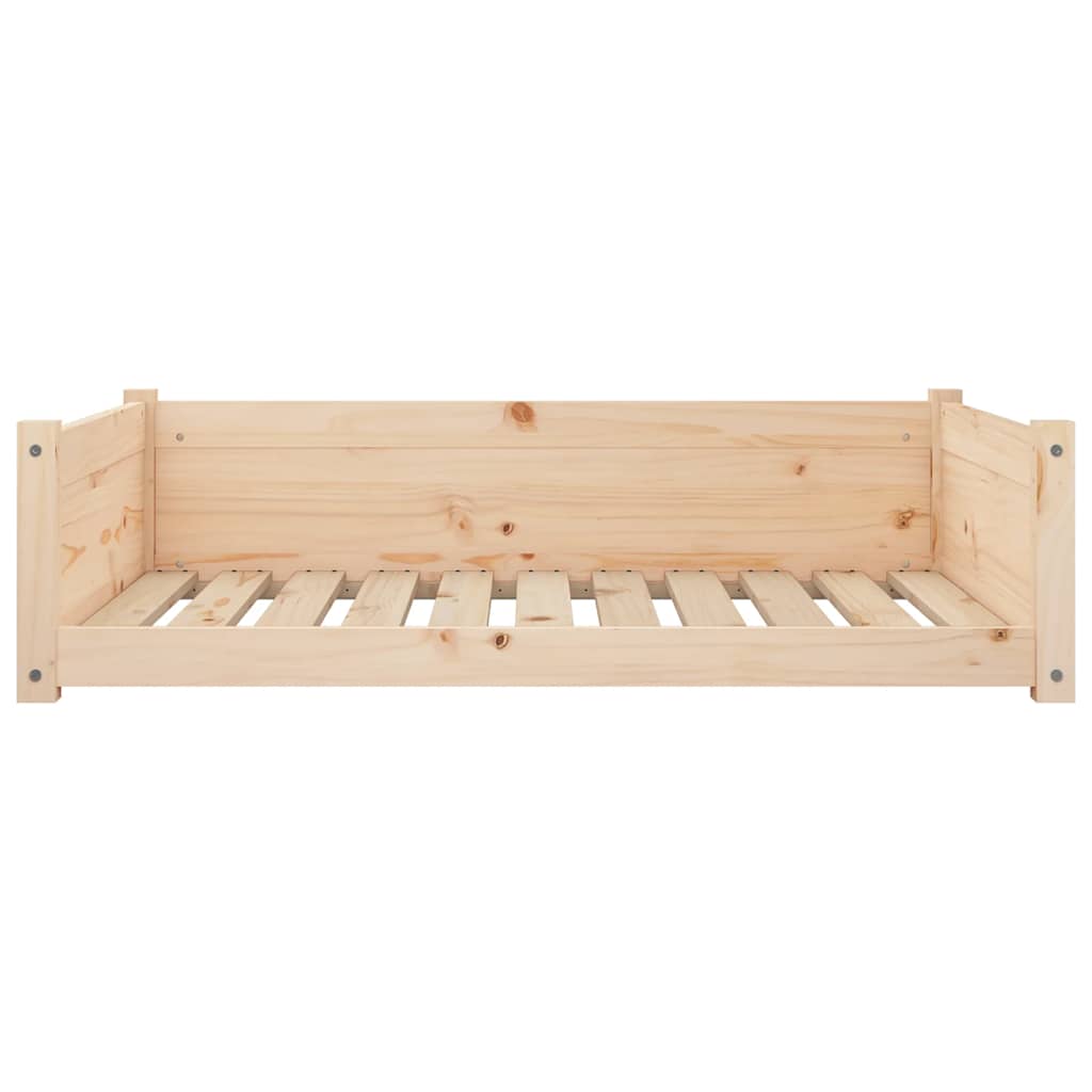 Dog bed 95.5x65.5x28 cm solid pine wood