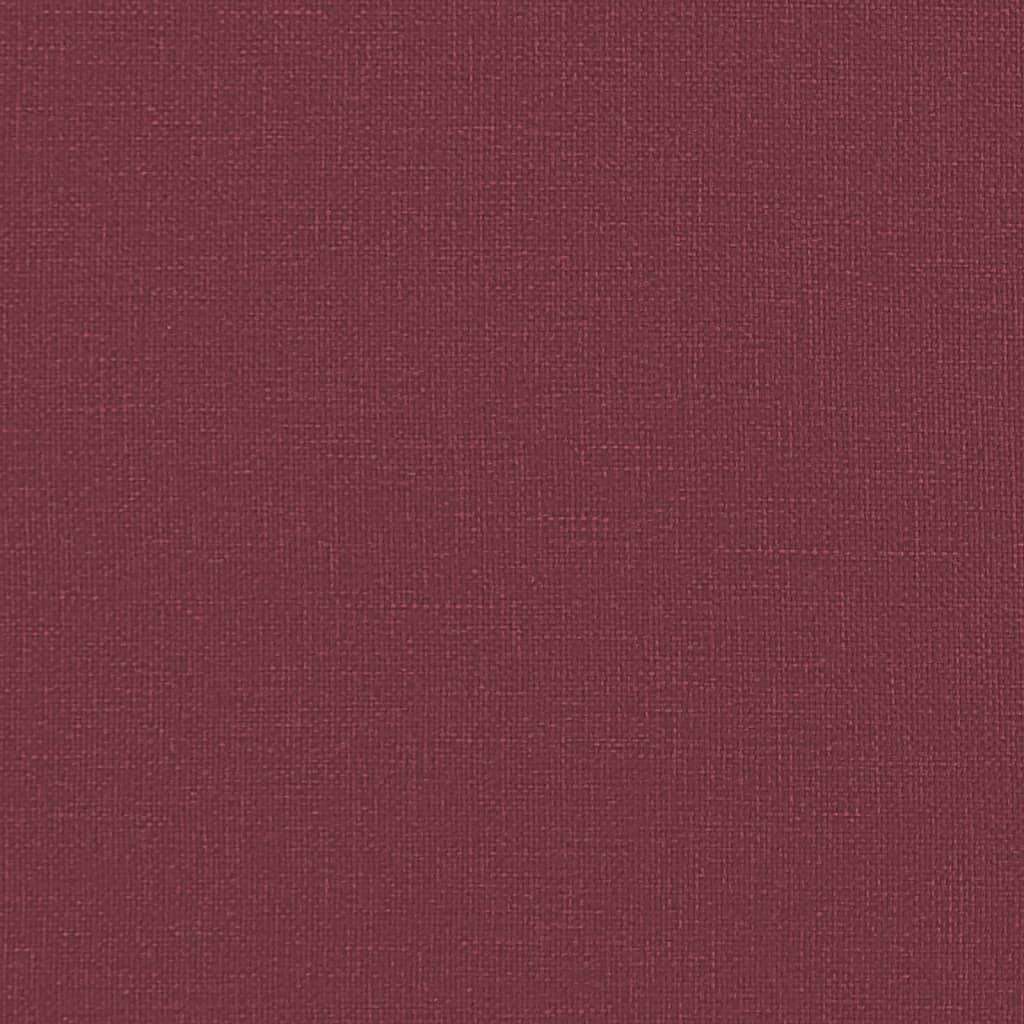Fauteuil de massage tissu rouge vin