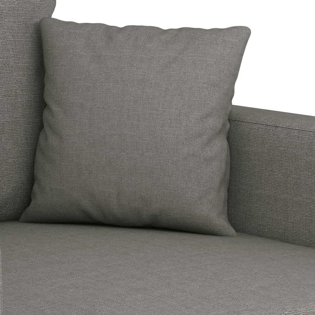 Sofasessel Dunkelgrau 60 cm Stoff