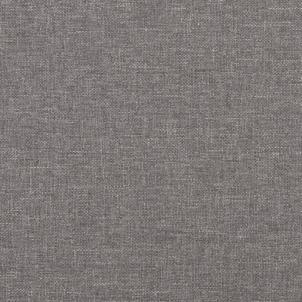 2-Sitzer-Sofa Hellgrau 120 cm Stoff