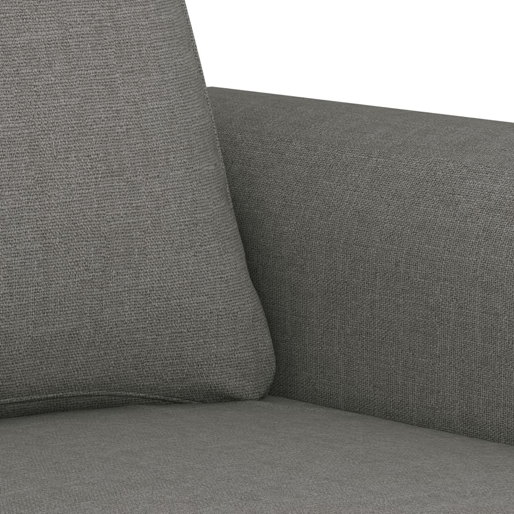 Sofasessel Dunkelgrau 60 cm Stoff