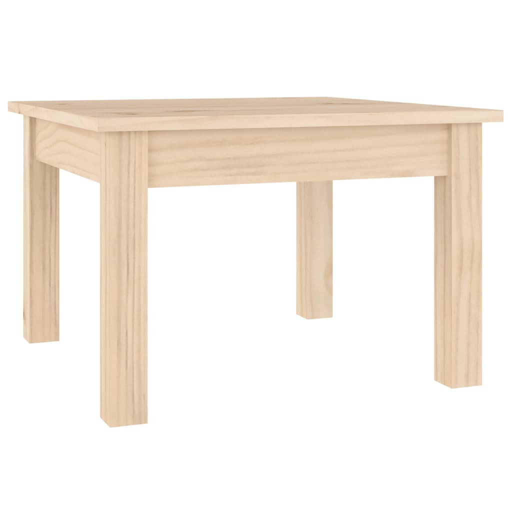Couchtisch 45x45x30 cm Massivholz Kiefer
