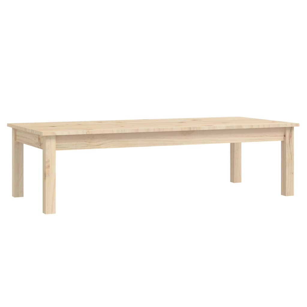 Table basse 110x50x30 cm en pin massif