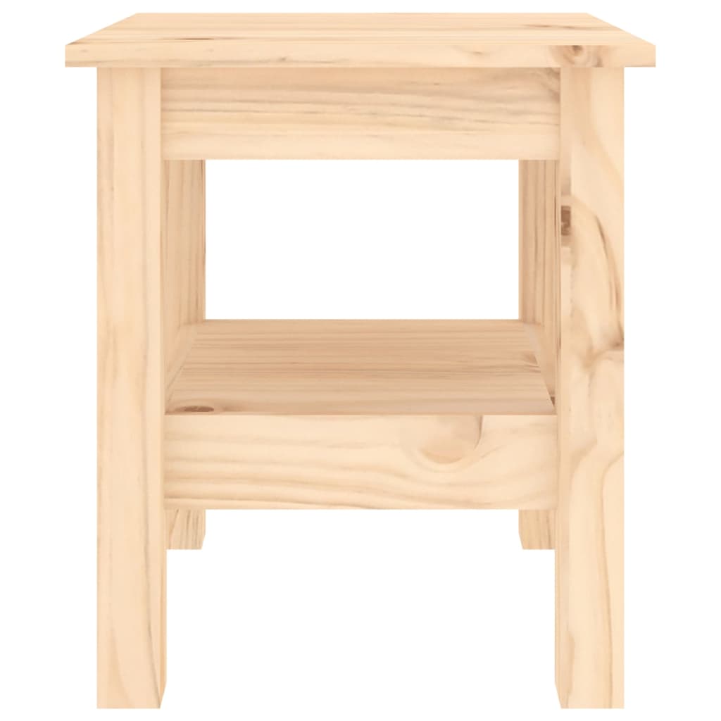 Couchtisch 35x35x40 cm Massivholz Kiefer