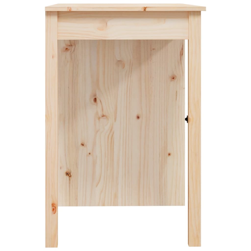 Desk 100x50x75 cm solid pine wood