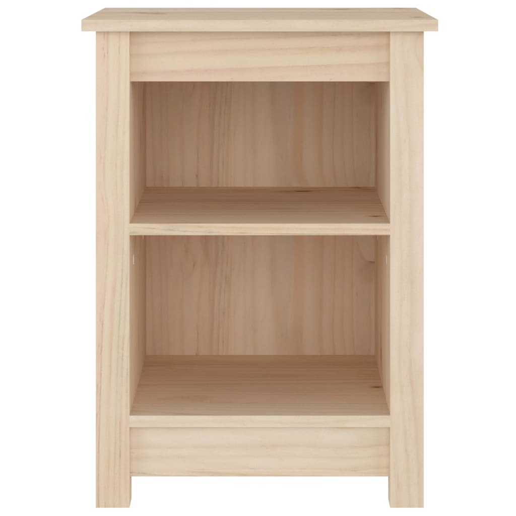 Bedside tables 2 pcs. 40x35x55 cm solid pine wood