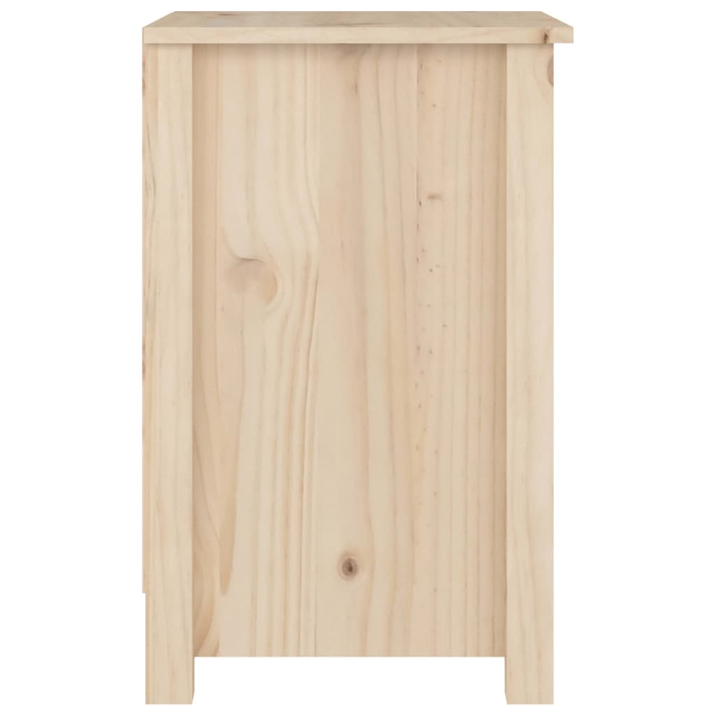 Bedside tables 2 pcs. 40x35x55 cm solid pine wood
