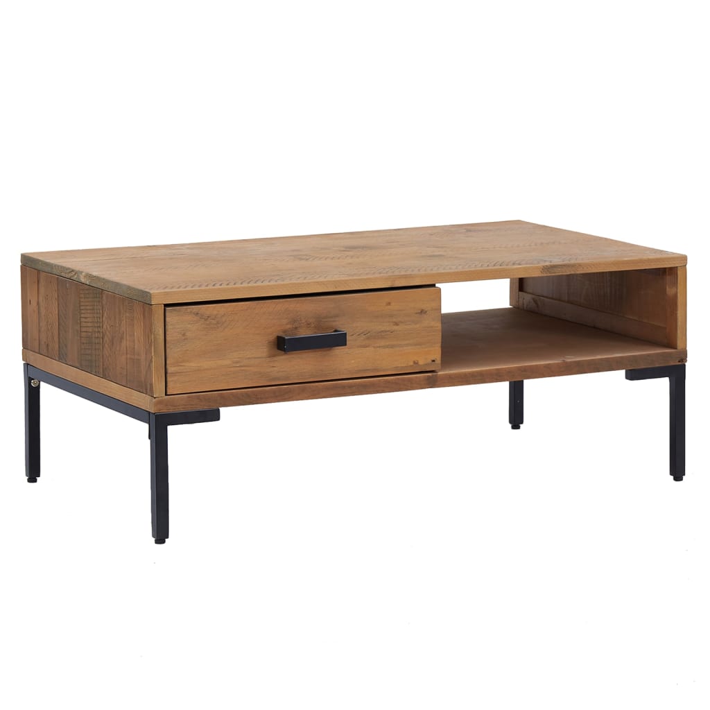 Table basse 90x50x35 cm en pin massif