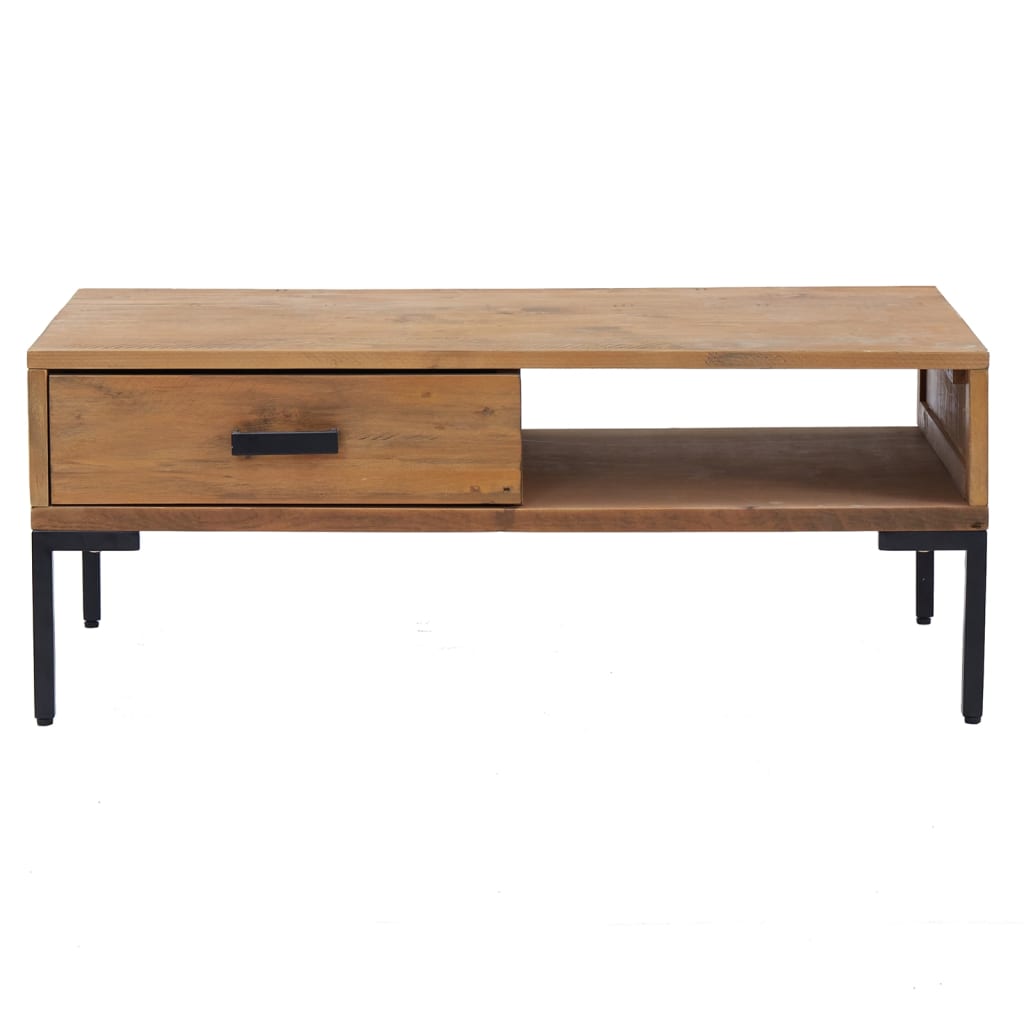 Table basse 90x50x35 cm en pin massif