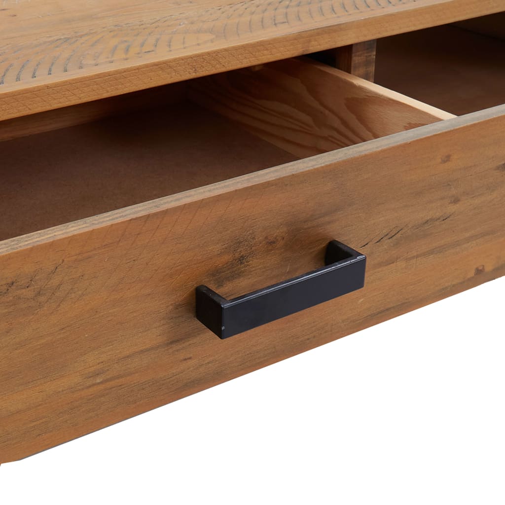 Table basse 90x50x35 cm en pin massif