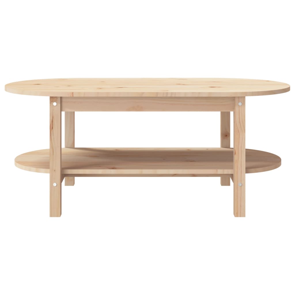 Table basse 110x55x45 cm en bois de pin massif
