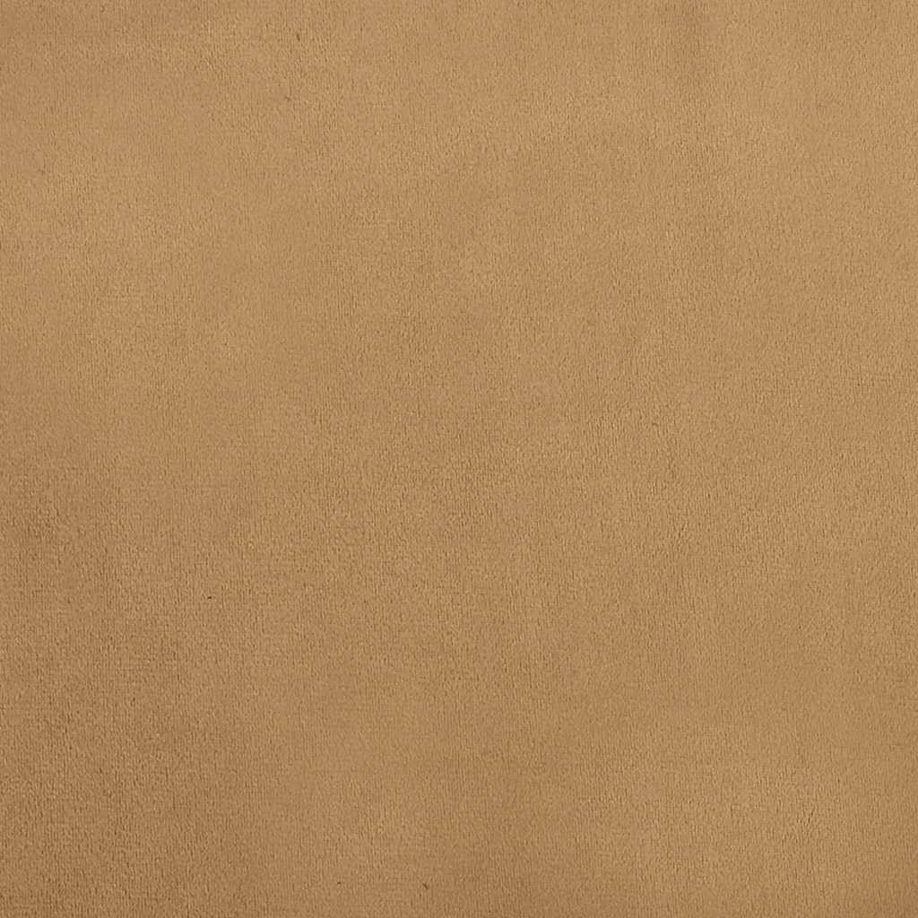 Hundebett Braun 95x55x30 cm Samt