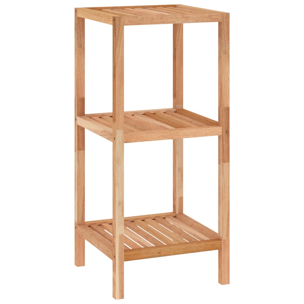 Bathroom shelf 36x36x79 cm solid walnut wood