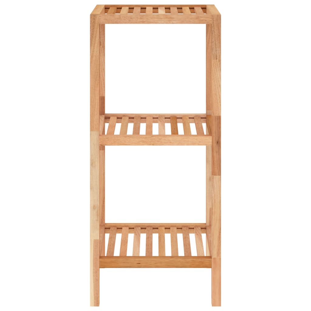 Bathroom shelf 36x36x79 cm solid walnut wood