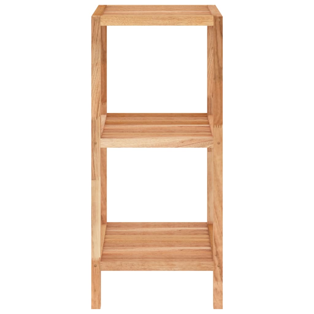 Bathroom shelf 36x36x79 cm solid walnut wood